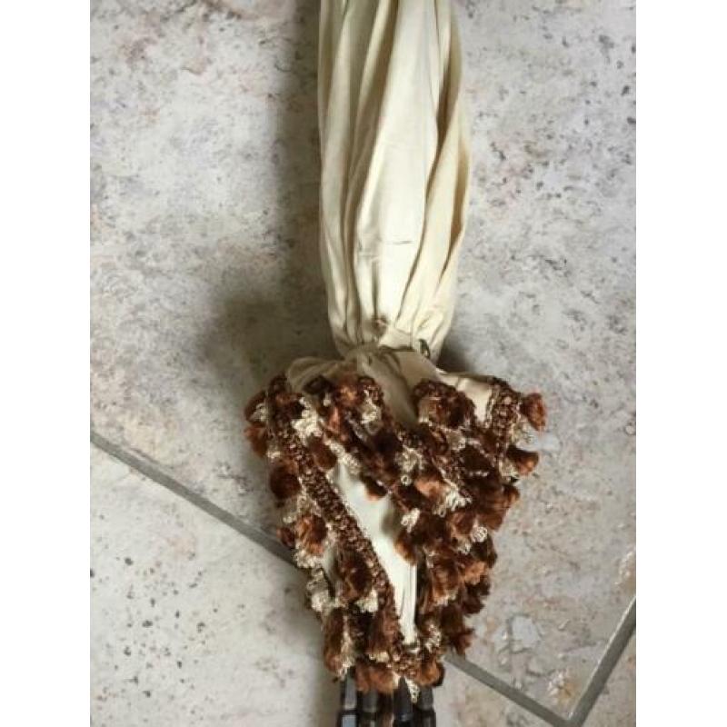 dames parasol / tegen zon / katoen / vintage