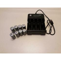 Nieuwe oplaadbare batterijen cr123 cr123a