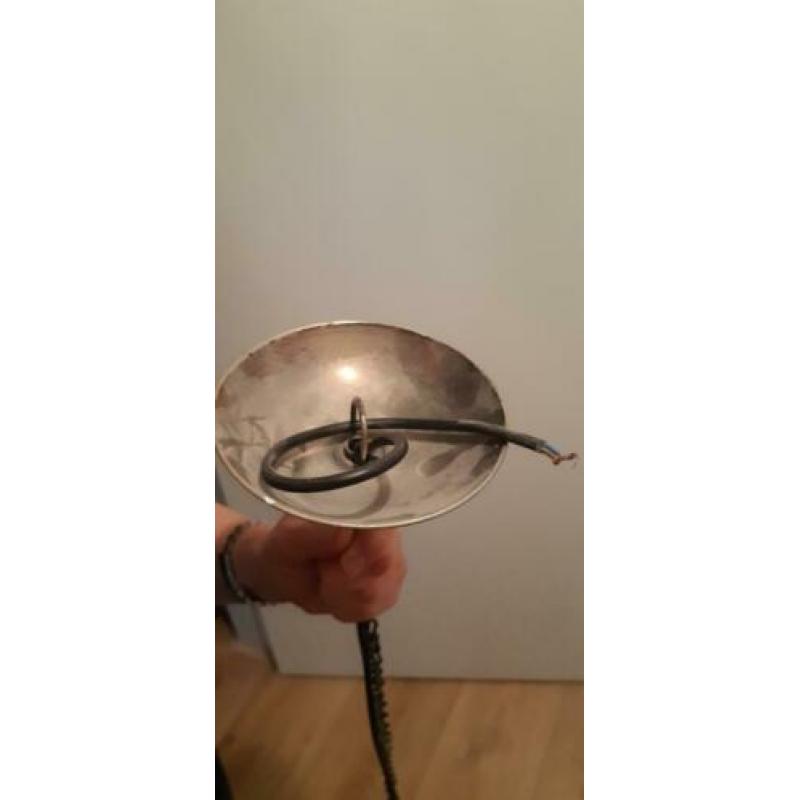 Vintage industriële scheepslamp