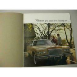 1976 Cadillac Brochure USA
