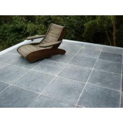 terrastegels Vietnamees hardsteen Gothic 60x60 cm getrommeld