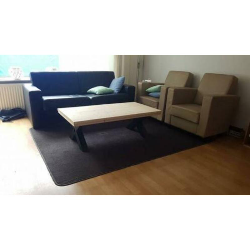 Industriele steigerhouten (salon / eet) tafels