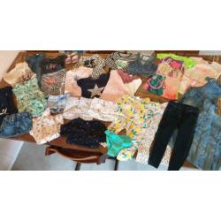 Extreem groot kleding pakket maat 98/104 merk