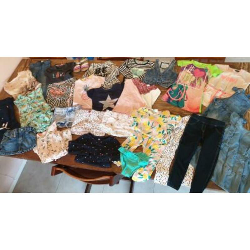 Extreem groot kleding pakket maat 98/104 merk