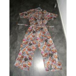 Eksept bij Shoeby 100% Viscose Lange Jumpsuit Pak maat XL