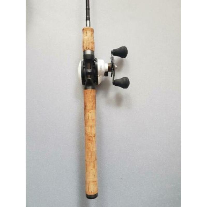 Verticaal hengel Spro Henk Simonsz incl. reel