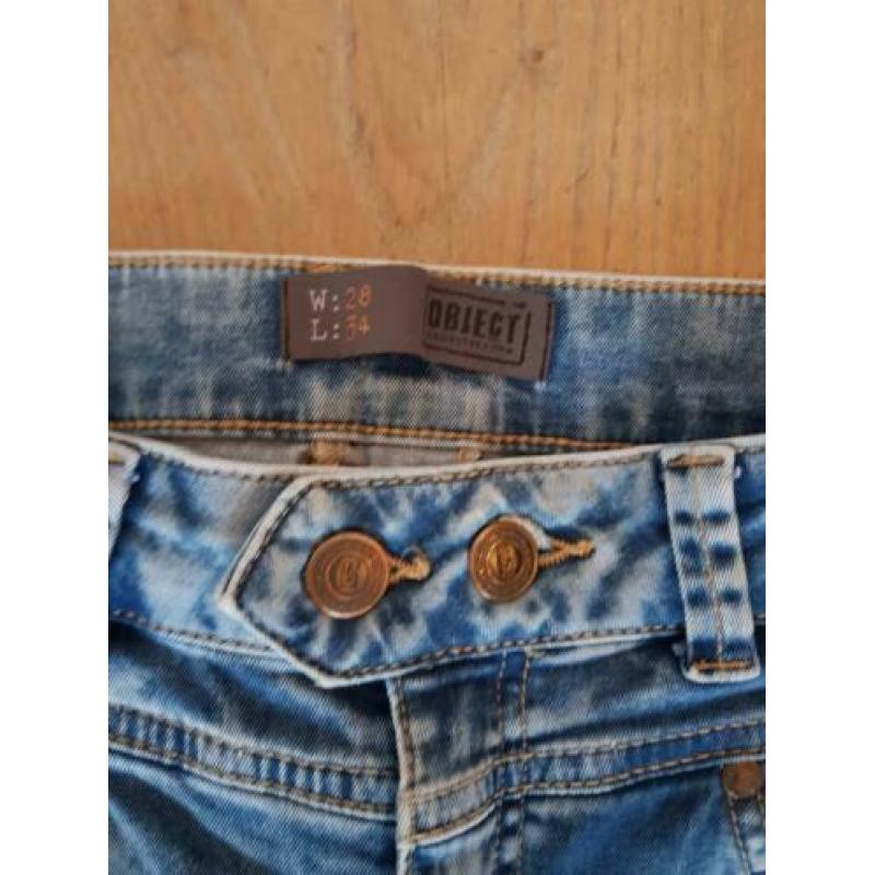 Object spijkerbroek blauw w28 L34