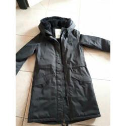 Bien blue winterjas parka maat S