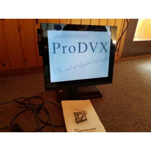 m16 DVX presentatie scherm