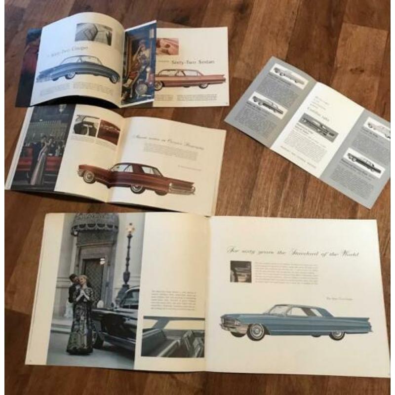 Cadillac fleetwood enz originele folders