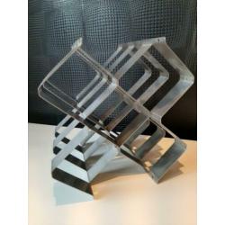 Metalen wijnrek 27 x 25cm !