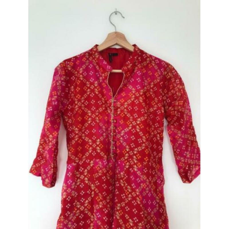 Indiase maxi jurk voor bruiloft XS - Indian wedding dress