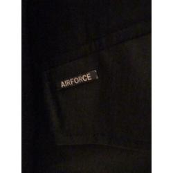 Zwarte Air Force jas maat L