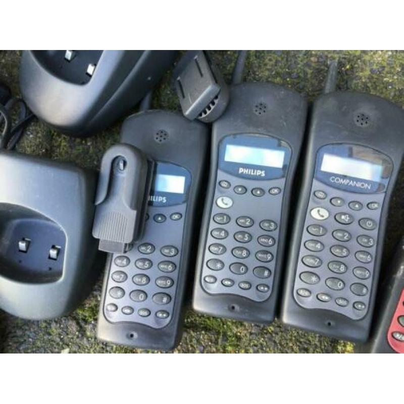 Verschillende dect telefoons