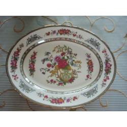 Paragon Tree Kashmir Schaal Porselein Servies 33.5x26 Engels