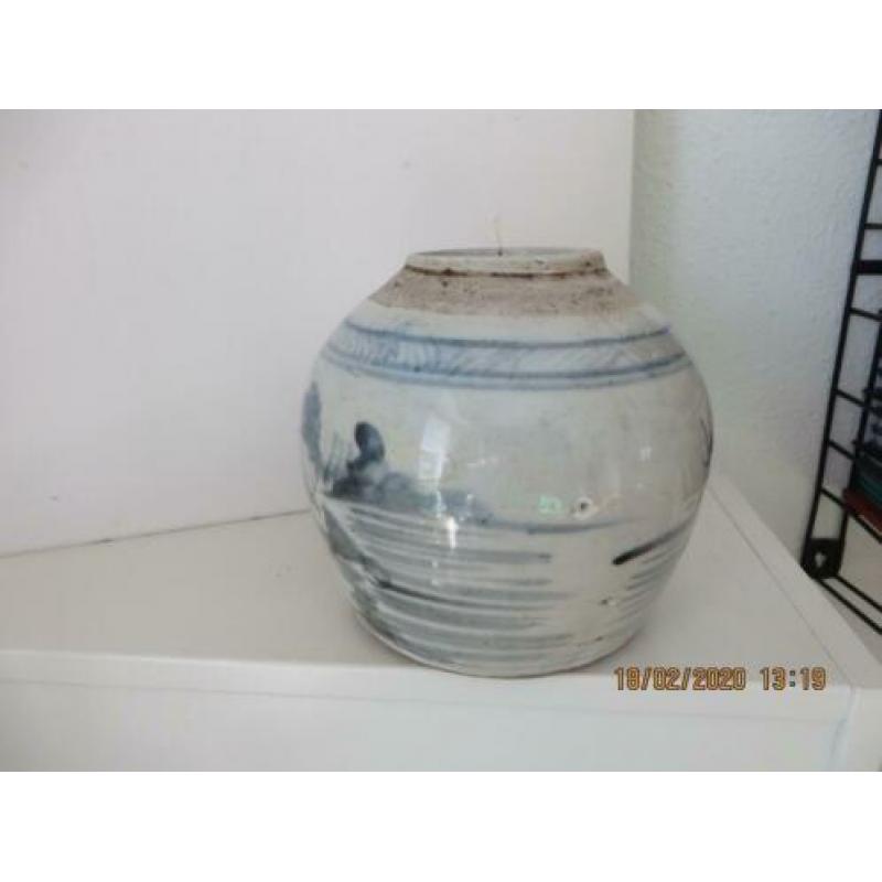 Oude Gemberpot Ming periode