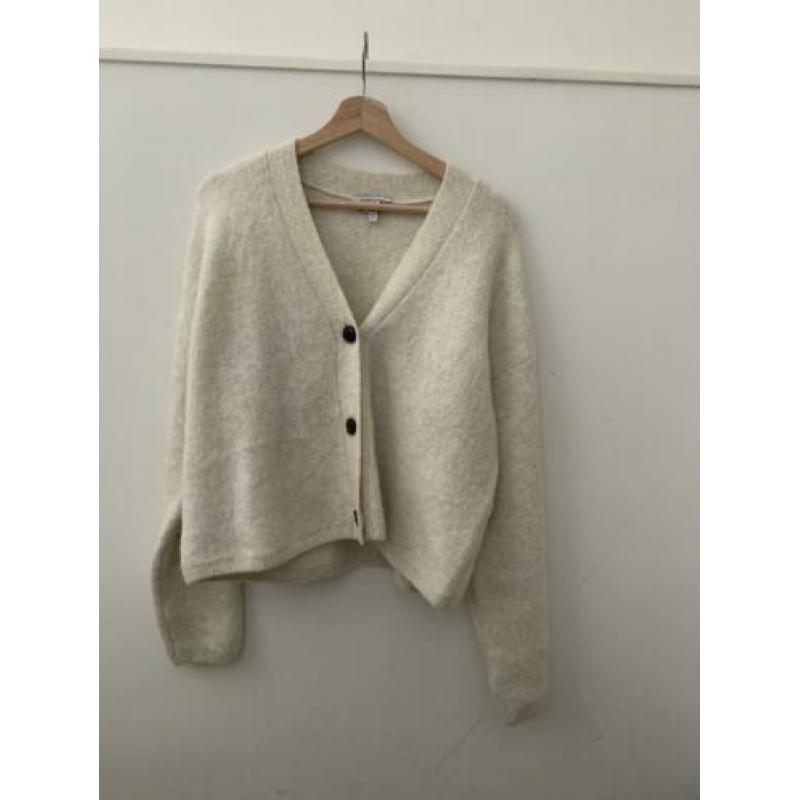 & Other Stories vest ecru knopen maat s