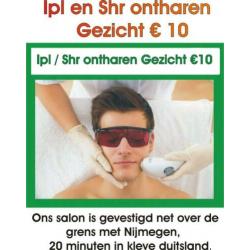 Ipl / Shr ontharen hele lichaam 99 euro