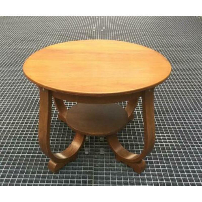 Art Deco salontafel Amsterdamse School eiken