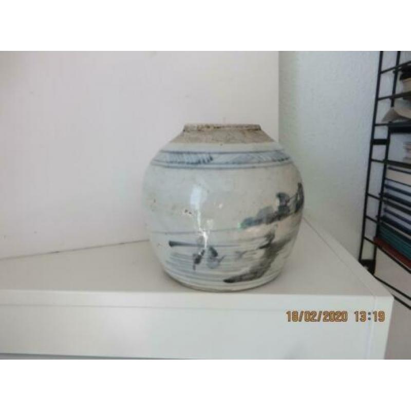Oude Gemberpot Ming periode