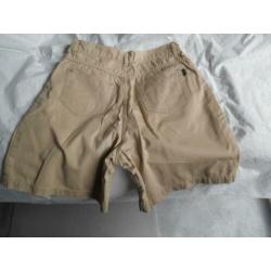 Didi beige korte broek met 4 zakken mt M zgan