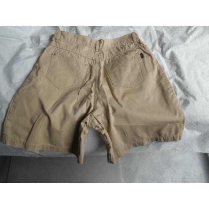 Didi beige korte broek met 4 zakken mt M zgan