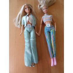 Barbies verschillende merken en uit verschillende jaren.