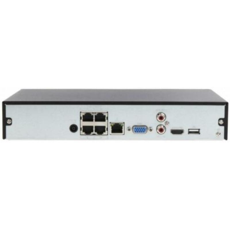 8MP Dahua Starlight IP POE camera set/4CH NVR+2x cameras