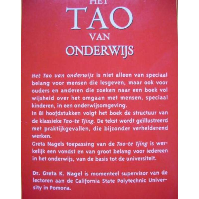 Het Tao van onderwijs - Greta Nagel
