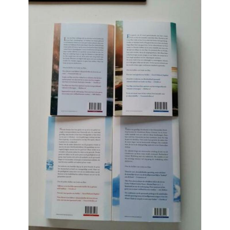 Linda van Rijn, 4 x literaire thrillers