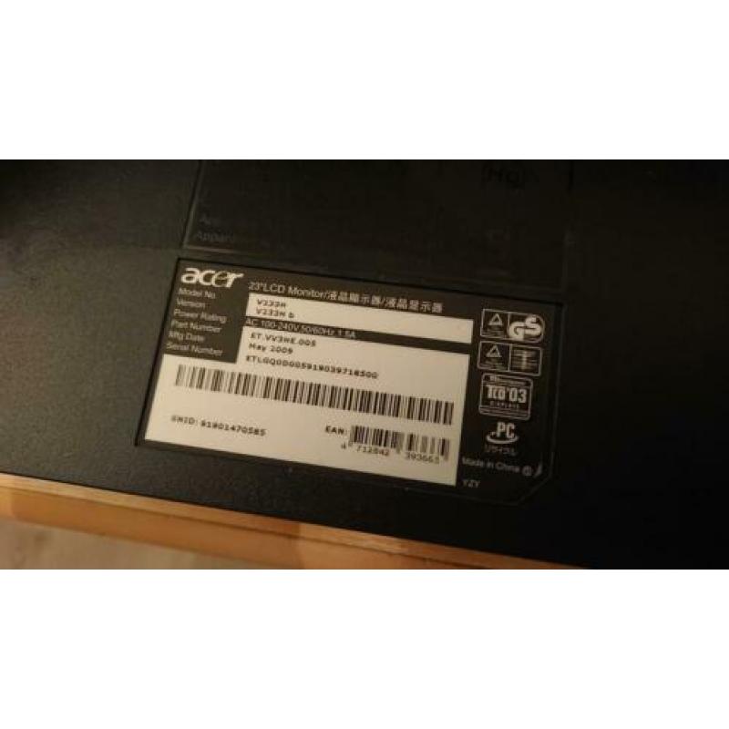 Acer 23" V233H Full HD monitor