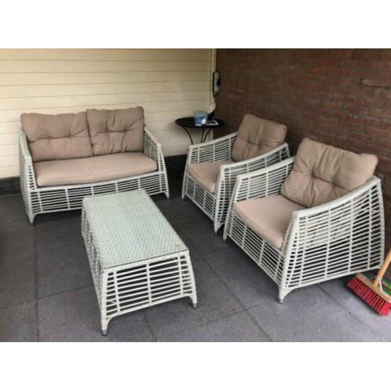 Lounge set Taupe licht grijs