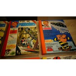 Robbedoes stripboeken verzamelde nummers HC 10 stuks