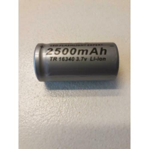 Nieuwe oplaadbare batterijen cr123 cr123a