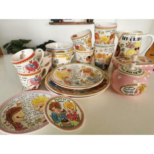19-delig Blond Amsterdam servies (even bijkletsen) te koop