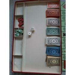 Monopoly vintage zwarte doos