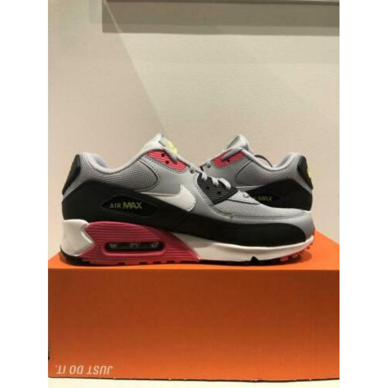 Nike Air Max 90 Essential Grijs Wit Zwart (Nike Air)