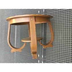 Art Deco salontafel Amsterdamse School eiken