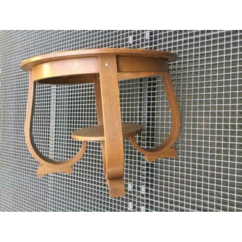 Art Deco salontafel Amsterdamse School eiken