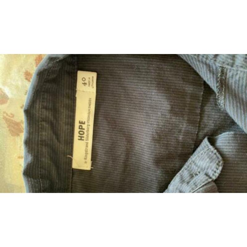Blouse maat 40 Hope blauw