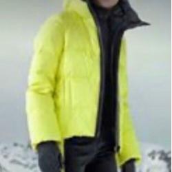 Goldberg ski jas maat 42 neon geel