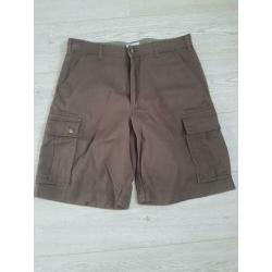 Mooie rochas korte heren broek 100 % katoen maat 34