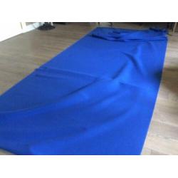 Bekledingstof kobaltblauw 6.00 x 1.45 m.