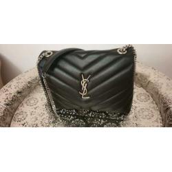 Leren crossbody bag