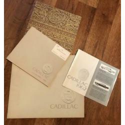 Cadillac fleetwood enz originele folders