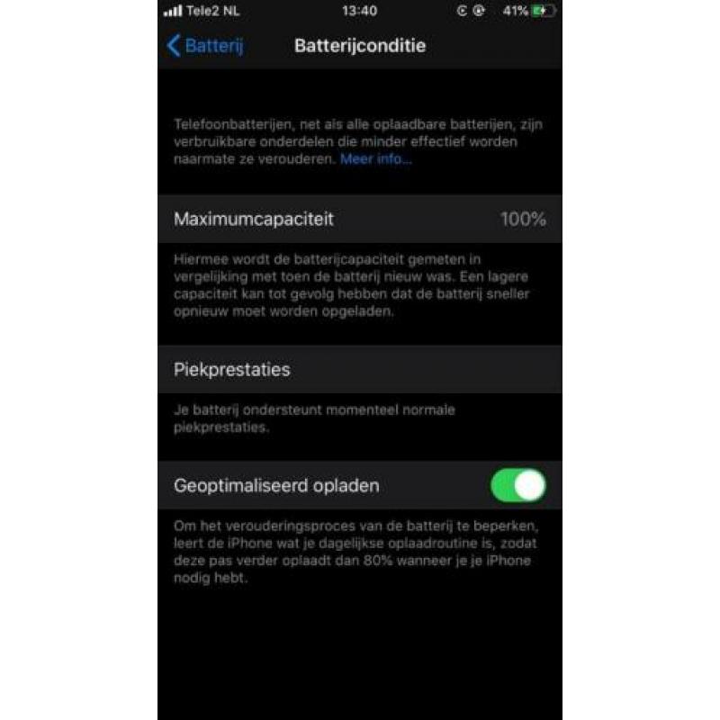 iPhone 7 rosé gold met nieuw accu