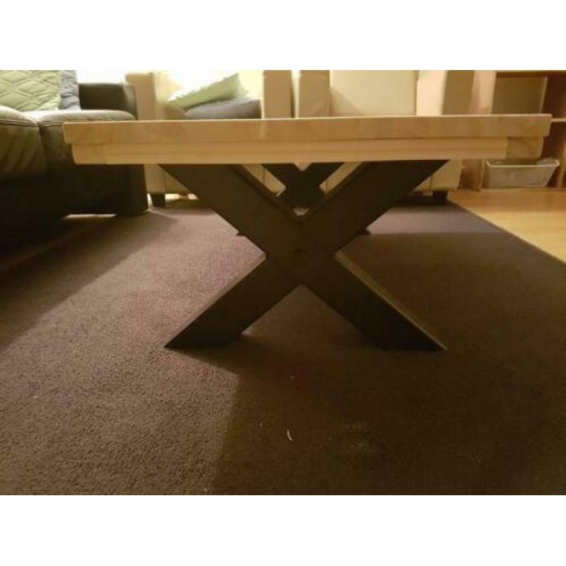 Industriele steigerhouten (salon / eet) tafels