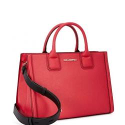 Karl Lagerfeld tas raspberry