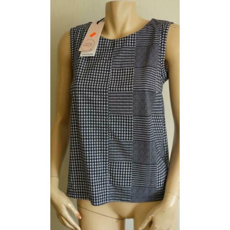 nieuwe donkerblauwe STUDIO ANNELOES top