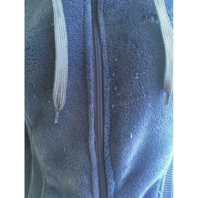 Ayacucho blauw teddy vest S 36 bever sport warm winter